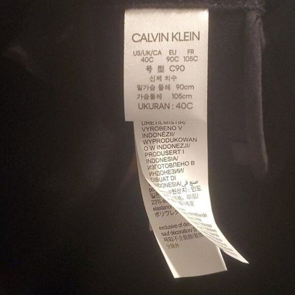 CK Lightly Lined Strapless Convertible BrA - Picture 7 of 9